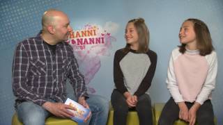 Rosa amp Laila Meinecke Interview quot Hanni amp Nanni  Mehr als beste Freunde quot [upl. by Cullen]