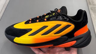 Adidas Ozelia Black Orange Shoes [upl. by Batholomew]