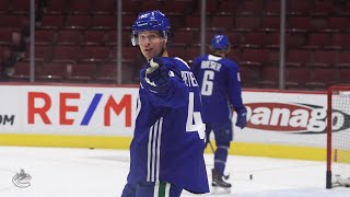 The Canucks Back Skating at Rogers Arena June 30 2020 [upl. by Yeh]