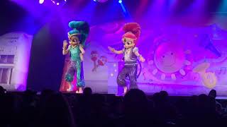 Milkshake Monkey Show Featuring Fireman Sam Digby Dragon Shimmer amp Shine Noddy amp More Butlins 2019 [upl. by Elleirbag218]