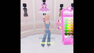 EASY AND CUTE OVERALLS IN DTI NONVIP roblox dti easy hacks overalls tiktok [upl. by Austin69]