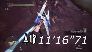 MHW Fatalis  Lance Solo  1116quot71 [upl. by Nauwaj]