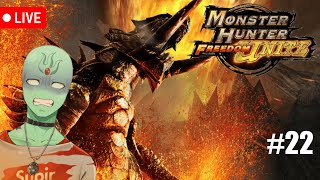 AKANKAH AKANTOR ATAU PUSH HR 9  MONSTER HUNTER FREEDOM UNITE [upl. by Tterrab]