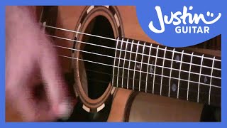 Rhythm Guitar Basics 5 Guitar Lesson BC175 Guitar for beginners Stage 7 [upl. by Adihsar]