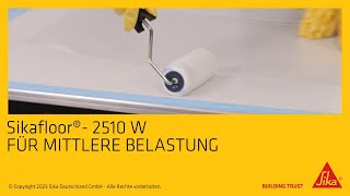 Sikafloor®2510 W – Für mittlere Belastungen [upl. by Goulder]