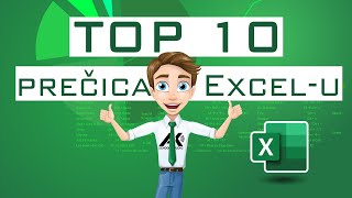 TOP 10 prečica u Excelu [upl. by Marlena324]