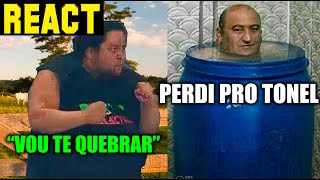 REACT PATRIOTA QUEBRA TONEL COM A BUNDA DE RAIVA [upl. by Harlin]