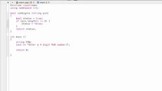 Boolean function example C programming tutorial [upl. by Dlorrej]