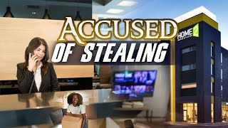 Manager Accuse Black Family Of Stealing A TV While Checking Out Of Home2Suites [upl. by Gnilyarg]