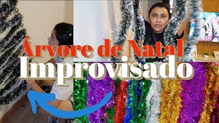 Decoração lnovadora a árvore 🌳 de Natal na parede [upl. by Fineman39]