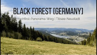 HochfirstPanoramaWeg  Hiking from TitiseeNeustadt to Hochfirst  Black Forest Germany  4K [upl. by Dinsdale]