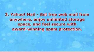 The Top 10 List of Free Mail Sites [upl. by Nitsreik]