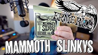 TUNE LOW Ernie Ball Mammoth Slinky [upl. by Terbecki190]