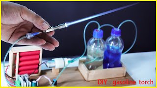 How to Make a Superfine Flame Gasoline Welding Gun [upl. by Allicirp]