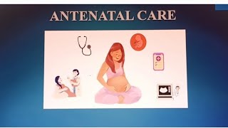 Antenatal care [upl. by Mini]