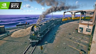 GTA 5 Driving UP CHALLENGER through Abandoned West Docks Railroads [upl. by Rosinski]