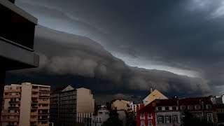 Arrivée et passage dun Arcus sur Pau le 15042019 TimeLapse [upl. by Gen362]