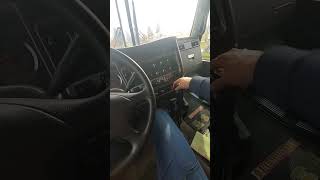 Shifting Big Tractor Trailer pov view [upl. by Iona]