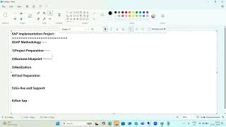 SAP BASIS  SAP Implementation project ASAP [upl. by Nehgaem446]