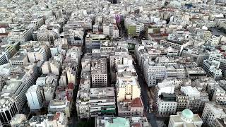 Fly over Athens [upl. by Enneirdna]