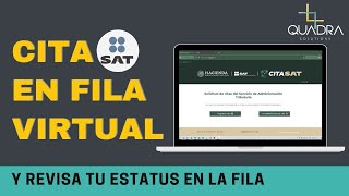 📅 CÓMO AGENDAR CITA SAT FILA VIRTUAL Y ¡Consulta cómo vas en la fila [upl. by Uolyram854]