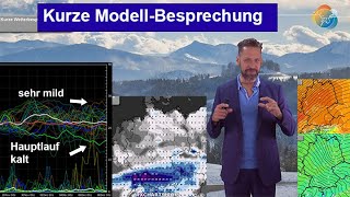 Das Wichtigste in Kürze Kurze ModellBesprechung Nach Milderung bald wieder Winter oder sehr mild [upl. by Blatman]