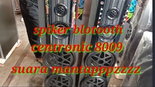 unboxing spiker centronik 8009 [upl. by Einnep]