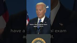 President Biden stumbles over words at NATO summit [upl. by Kat]