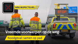 Noodgeval voorwerpen op de weg  Weginspecteurs Kerstspecial [upl. by Seale]