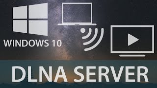 WINDOWS 10  How To Stream Videos Using DLNA Server [upl. by Nylemaj]