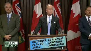 Ontario Finance Minister Bethlenfalvy wont answer if he could live on ODSP support [upl. by Titania763]