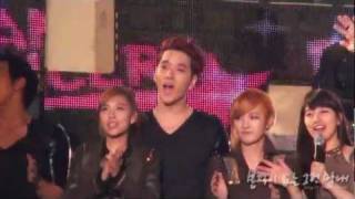 FANCAM 110528 Dream Concert  Ending Chansung focused [upl. by Ekram]