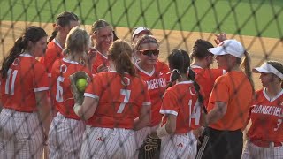 Orangefield walks off Pollok Central in Regional Quarterfinal opener [upl. by Mlehliw]