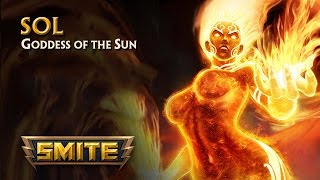 SMITE  God Reveal  Sol Goddess of the Sun [upl. by Reis]