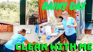 CLEAN WITH ME 2019  RAINY DAY  RELAXING CLEANING VIDEO CLEANING MOTIVATION [upl. by Cony]