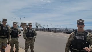 Army base Audit multiple PD agencies respond 1A2A REVISIT [upl. by Nahgrom627]