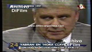 Alfredo Yabran con Mariano Grondona 1997 DiFilm [upl. by Horatio]