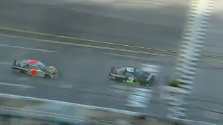 Jeffrey Earnhardt wins at Talladega 2022 AgPro 300 Alternate Ending [upl. by Bonny]