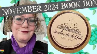 Teacher Book Club Book Box unboxing [upl. by Dunston]