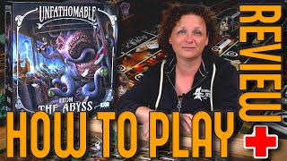 Unfathomable  From the Abyss How to Play  Review BoardgameNinja Fantasy Flight Games  Expansion [upl. by Consolata]