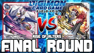 Siriusmon VS Omnimon AlterS  Digimon Card Game RB01 vs EX04 Rise of Alters FINAL ROUND [upl. by Nnylg828]