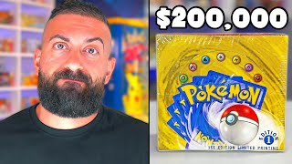 Opening My 200000 1st Edition Pokemon Box [upl. by Daveda]