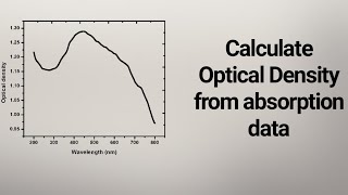 how to measure optical density with spectrophotometer [upl. by Greyso]