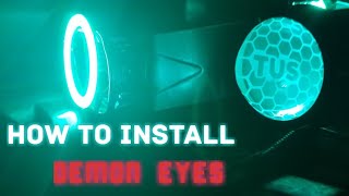 How to install Demon Eyes in projectors [upl. by Latsyrd]