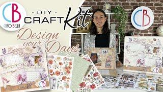 DIY Craft Kit  Design your Days Calendar 2025 [upl. by Yrtua]