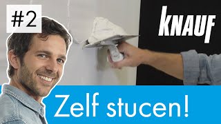 ZELF STUCEN  Doe het samen met Knauf 2 [upl. by Ajnot]