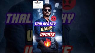 thalapathyvijay update retirement trending viralvideo 2024 bollywood south movies singh [upl. by Aihtnamas]