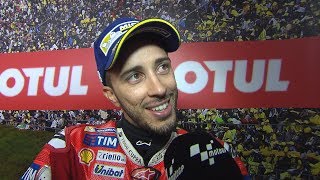 Dovi quotIt was the right moment to win another racequot [upl. by Forkey]