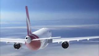 Qantas Flight 72  Landing Animation [upl. by Denby]