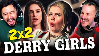 DERRY GIRLS 2x2 REACTION amp REVIEW  Netflix [upl. by Higbee]